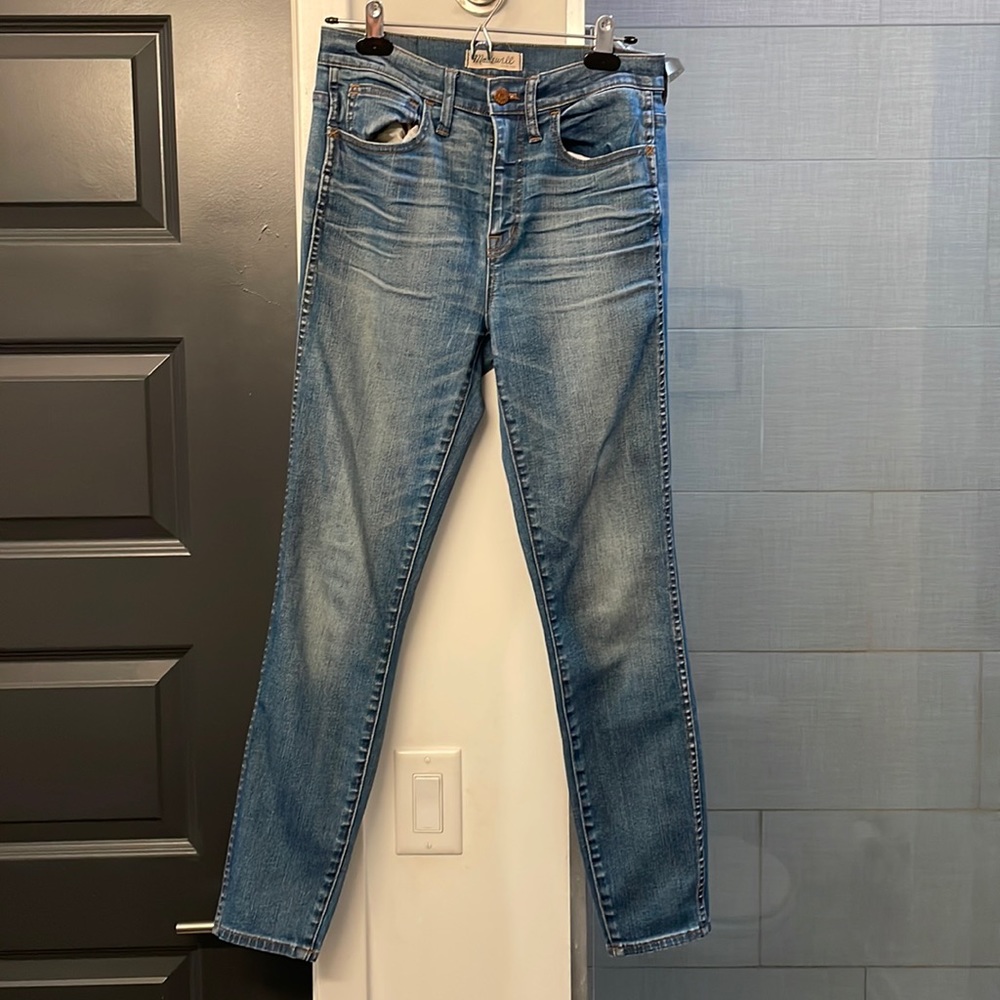 Madewell 10” high rise skinny skinny Jean